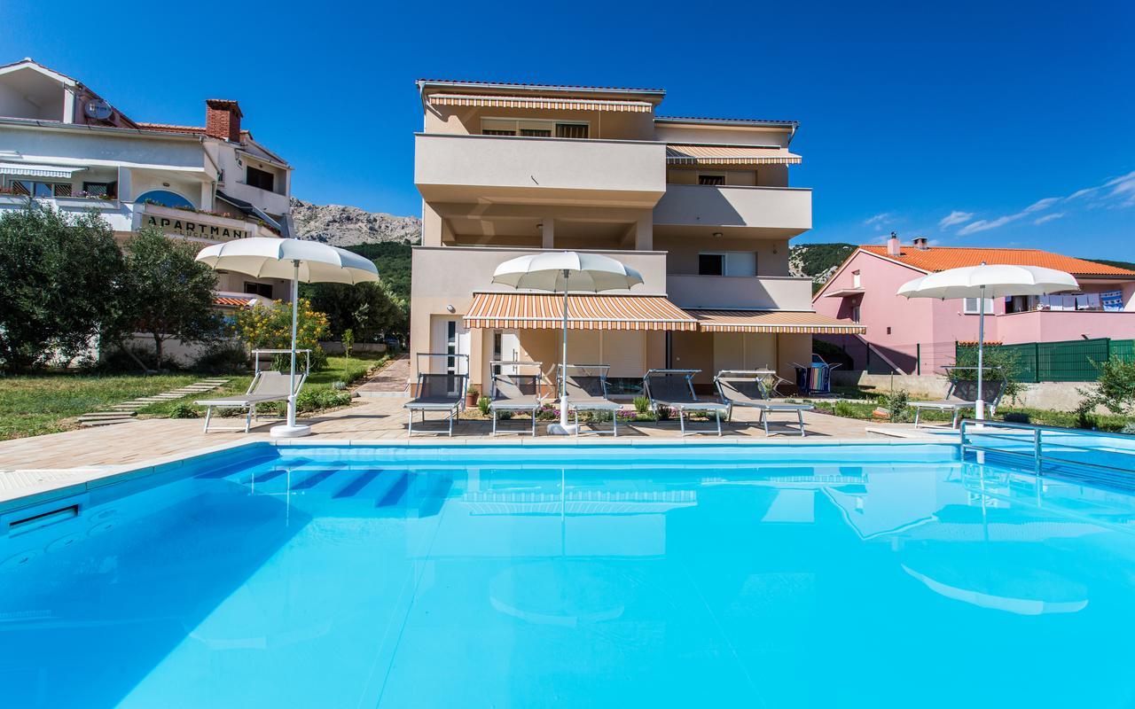Apartments Viktorija 2 Baška Kültér fotó